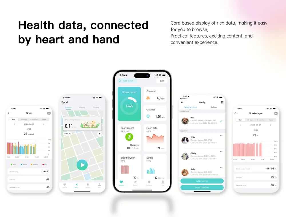 EFFEOKKI C82 Smart Fitness Tracker