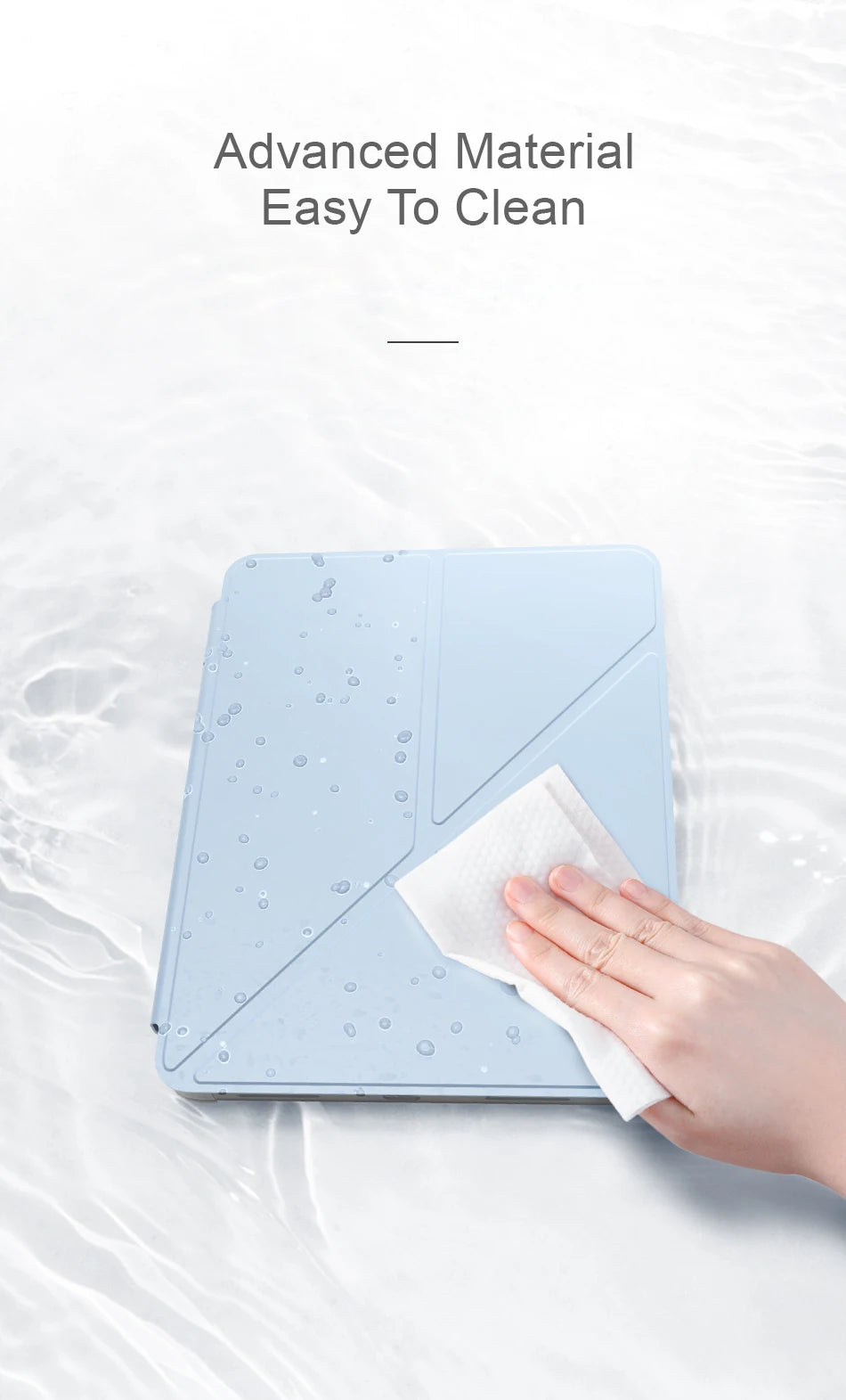 WiWU Tri-Fold Protective Case & Stand for iPad