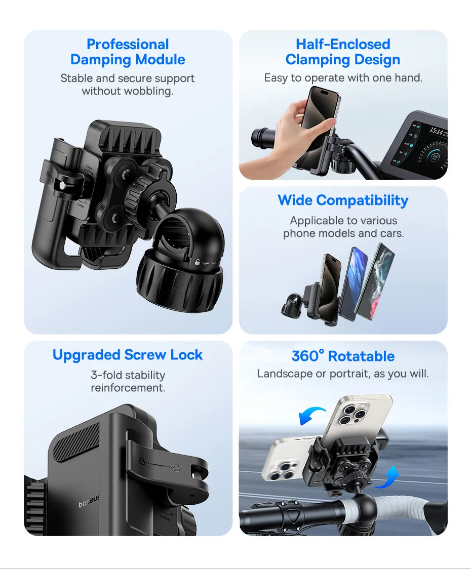 BASEUS GoTrip Series Bike Phone Mount