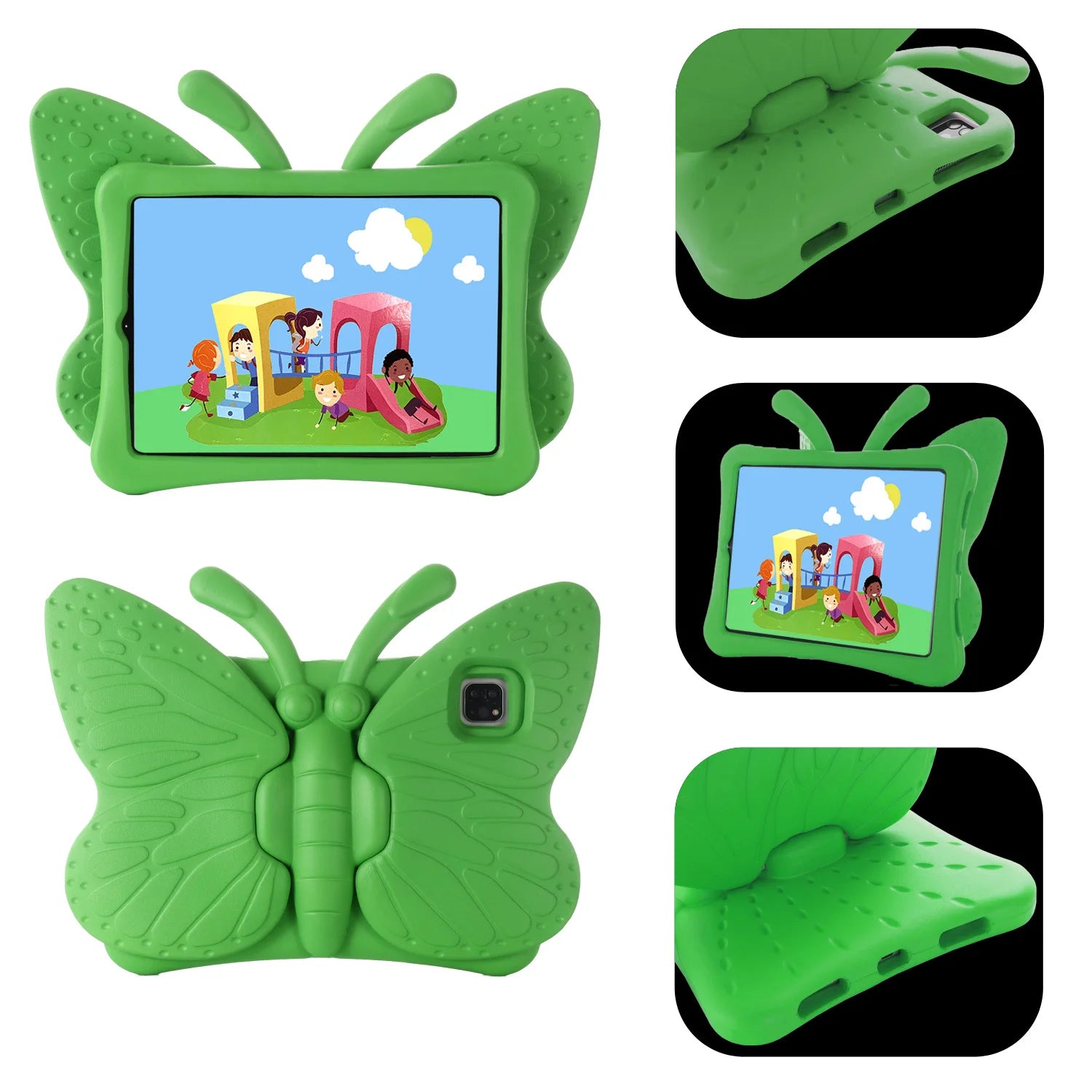 Butterfly Shockproof and Protective iPad Case for Kids