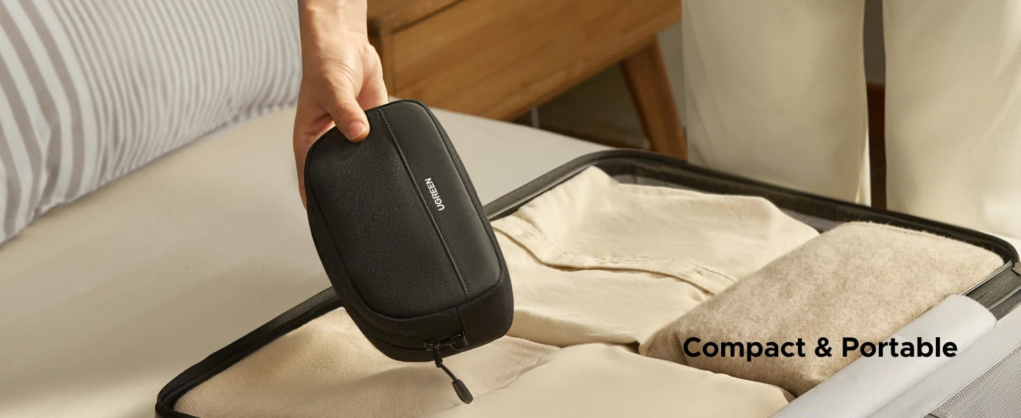 UGREEN Portable Tech Storage Travel Bag