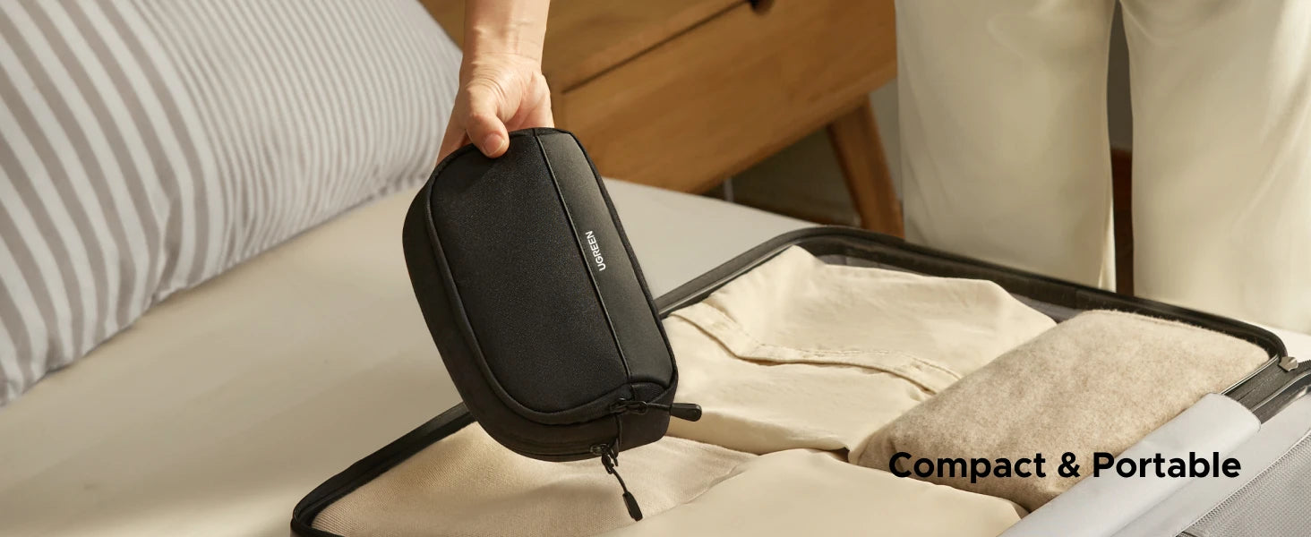 UGREEN Portable Tech Storage Travel Bag