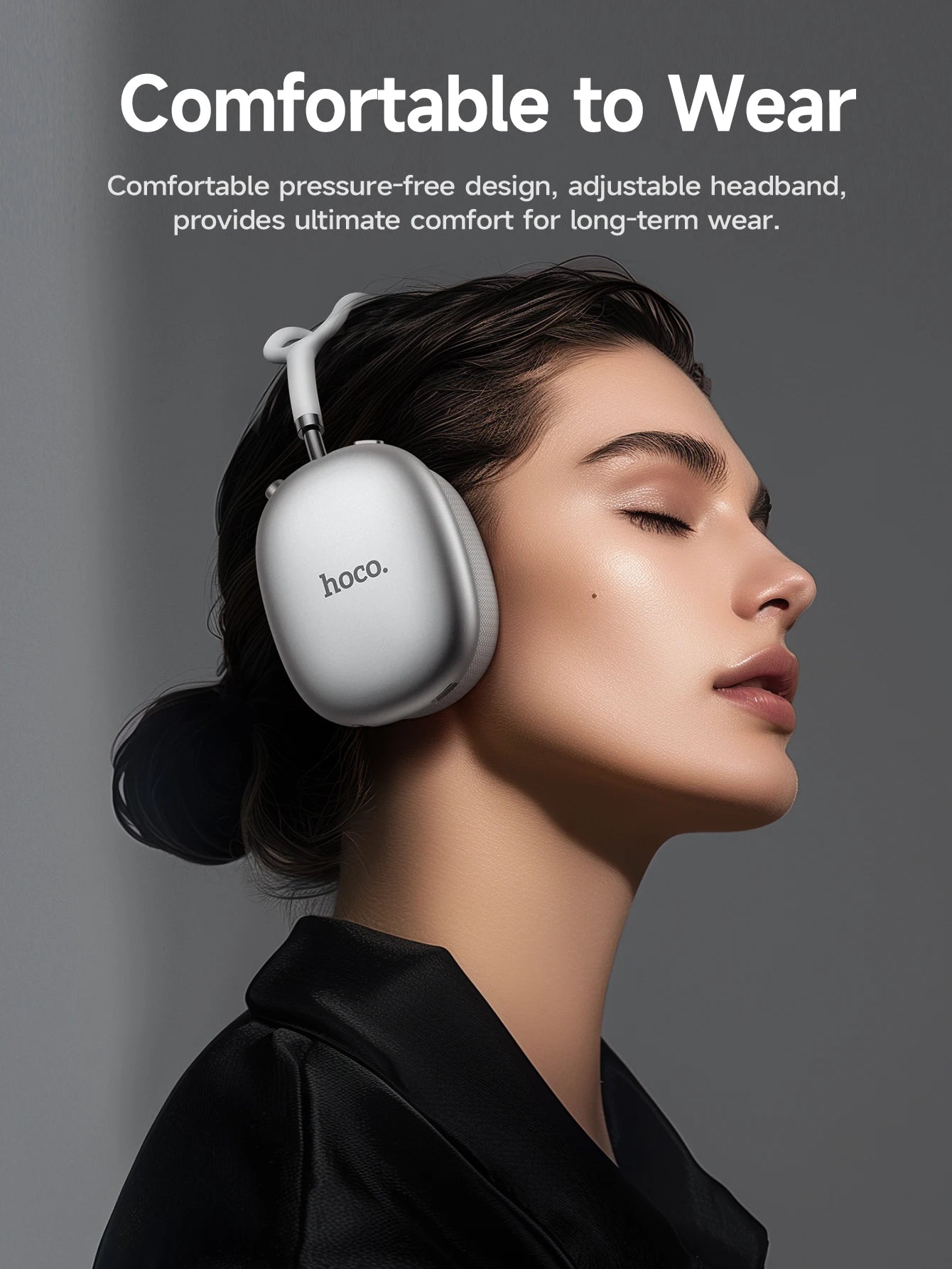 HOCO W55 Plus Noise Cancelling Bluetooth Wireless Headphones
