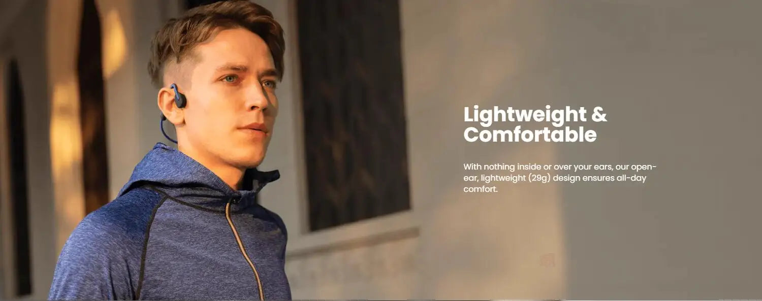 SHOKZ OpenMove Bone Conduction Open-Ear Headphones