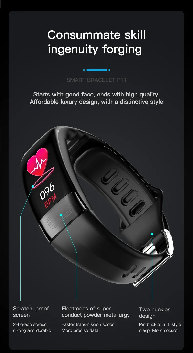 EFFEOKKI P11 Plus Smart Fitness Tracker