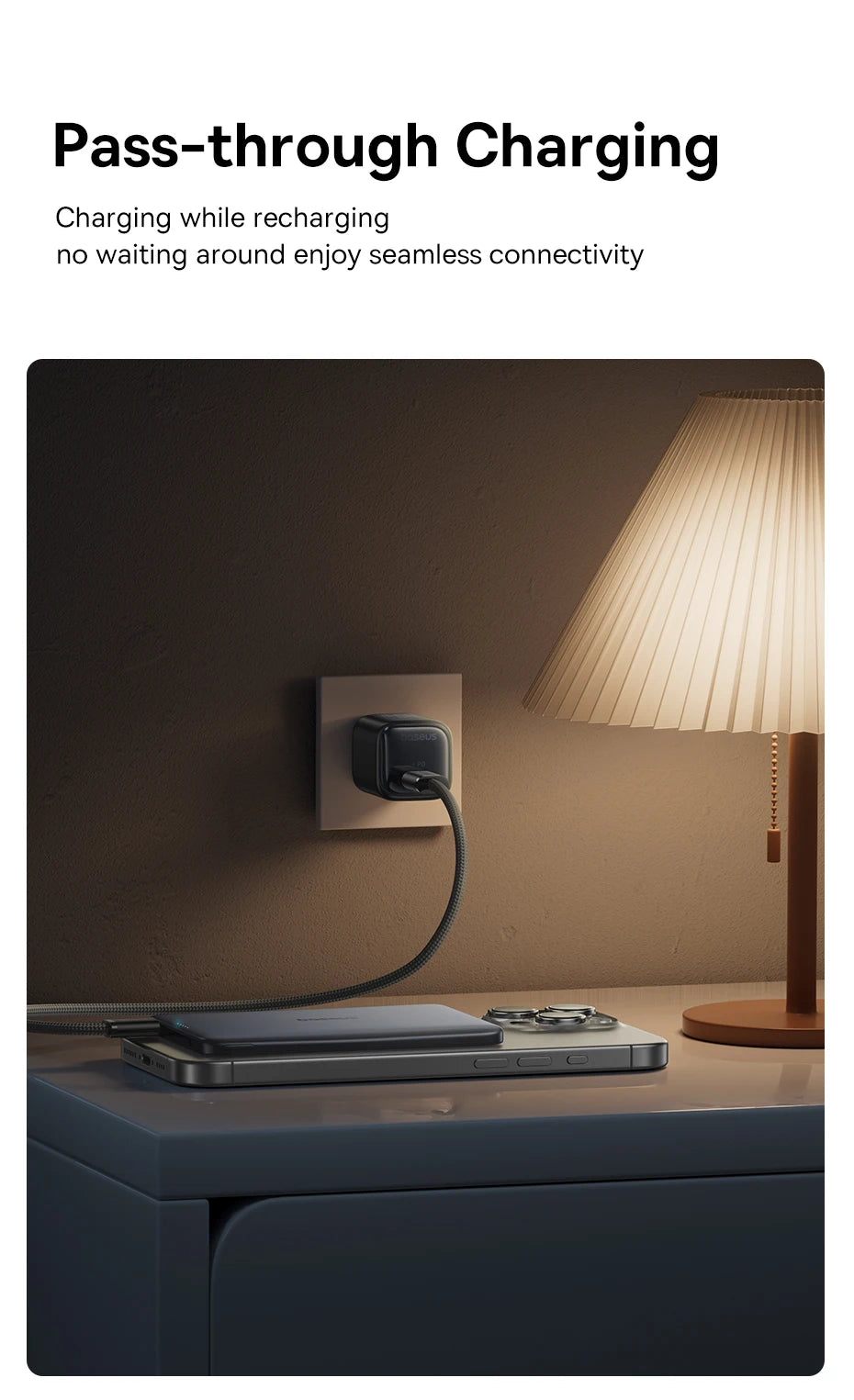 BASEUS PicoGo AM41 5000mAh Magnetic Portable Charger and Power Bank