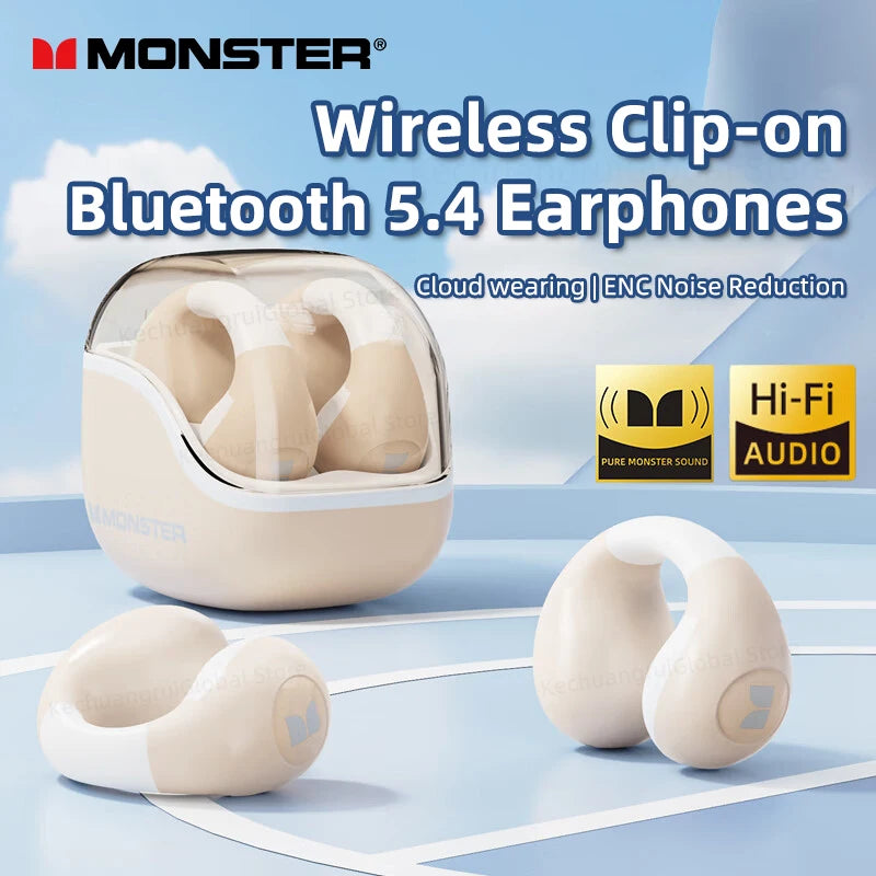 MONSTER Bluetooth Wireless Open Ear Headphones