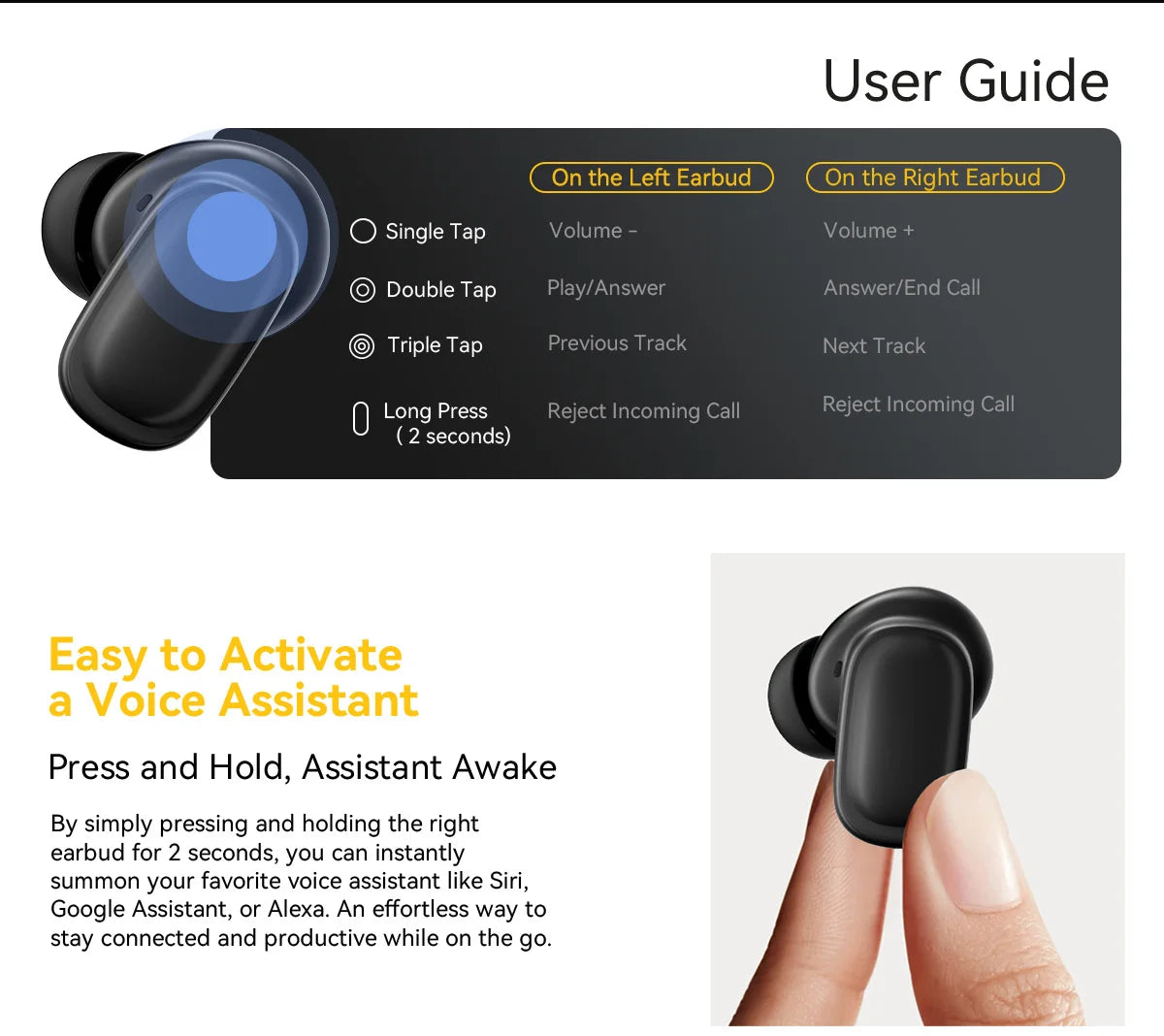 BLACKVIEW AirBuds 30 TWS Bluetooth Wireless Headphones