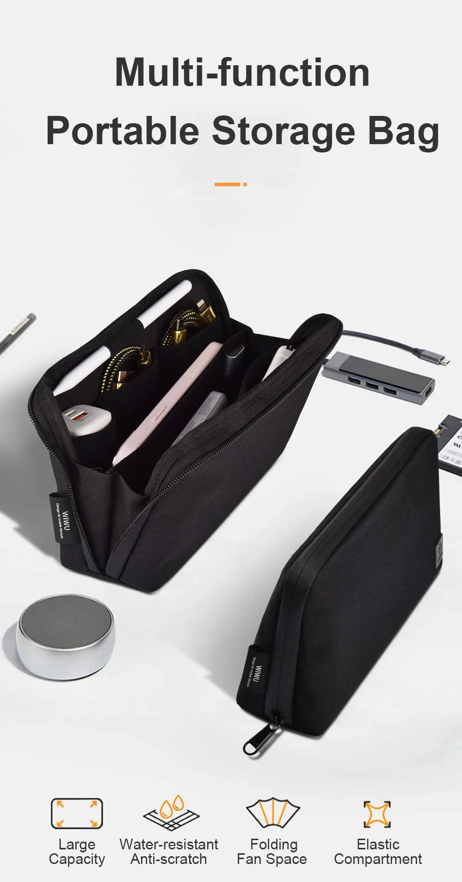 WiWU Multifunctional Portable Storage Bag