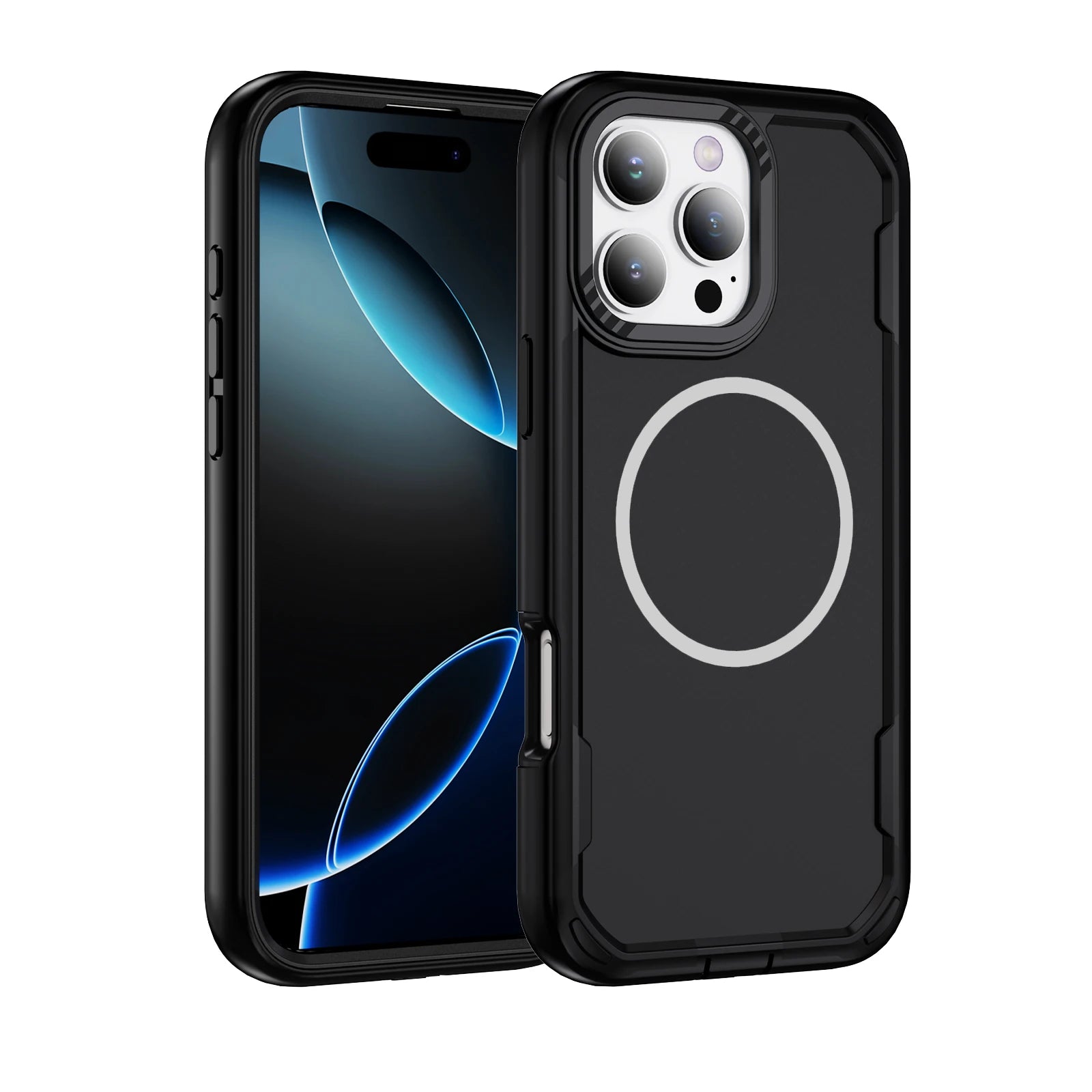 MagSafe Shockproof Rugged Armor Case for iPhone