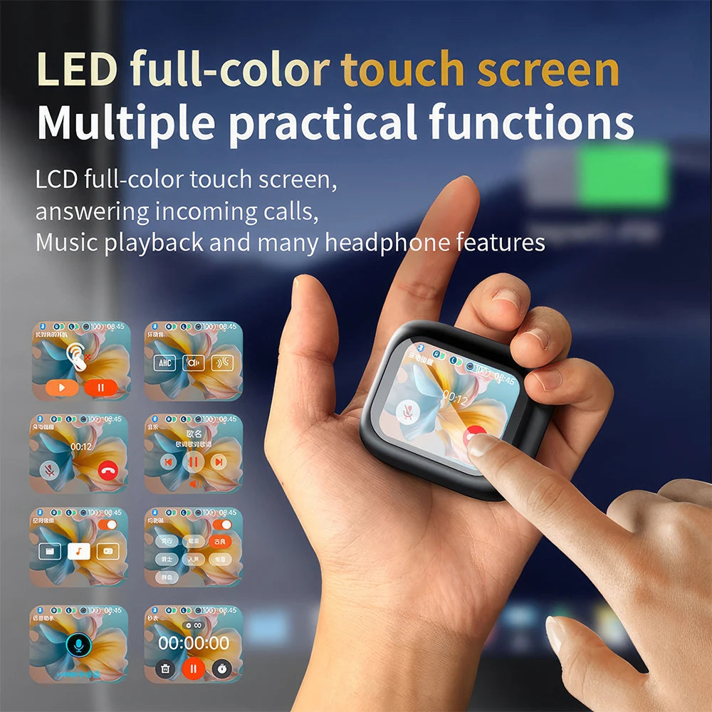 MPOW LX-10 Touch Screen ANC Bluetooth Wireless Earbuds