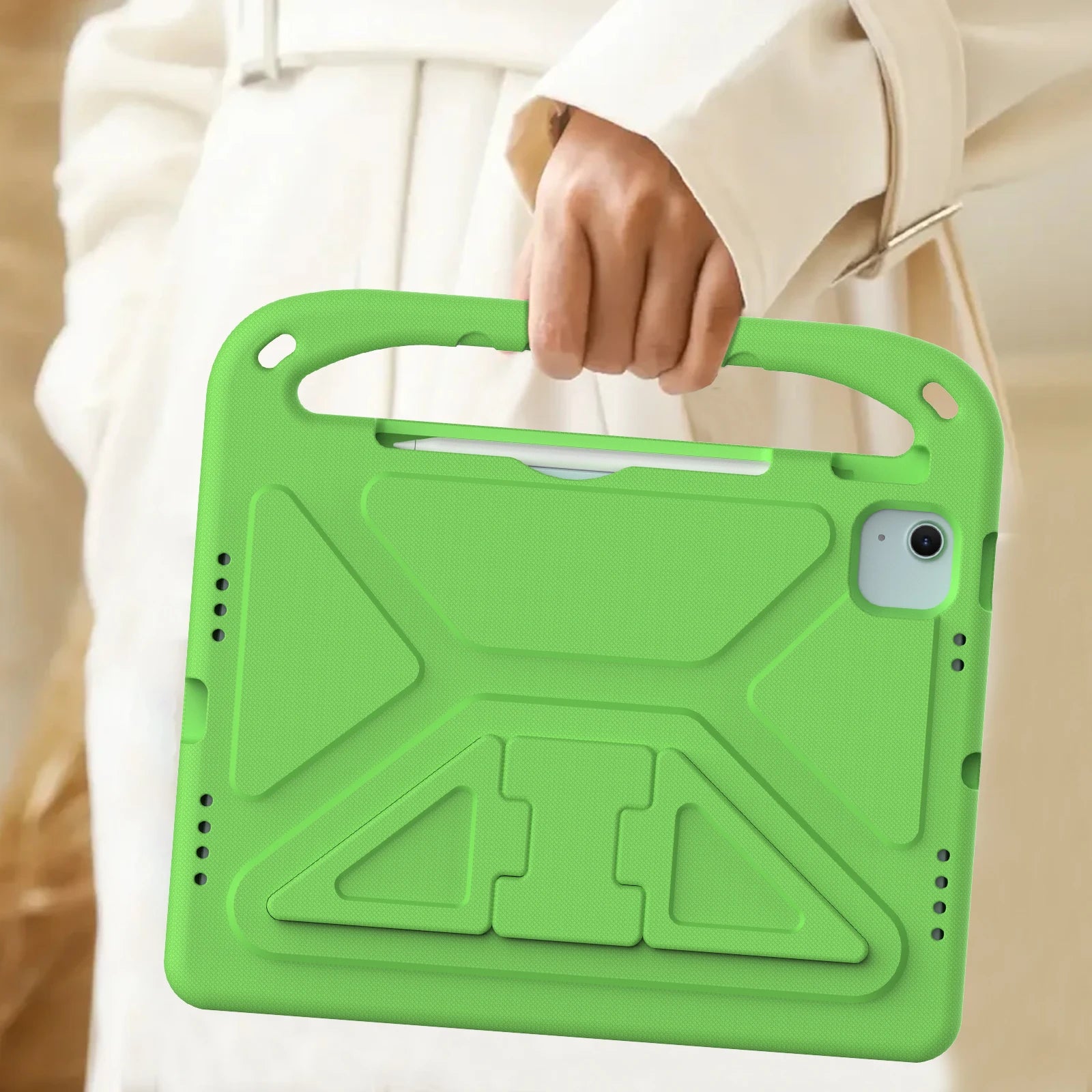 Shockproof and Protective iPad Case and Stand for Kids