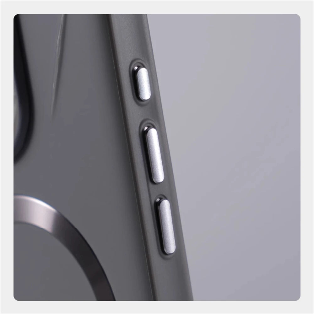 MagSafe Shockproof Matte Case for iPhone