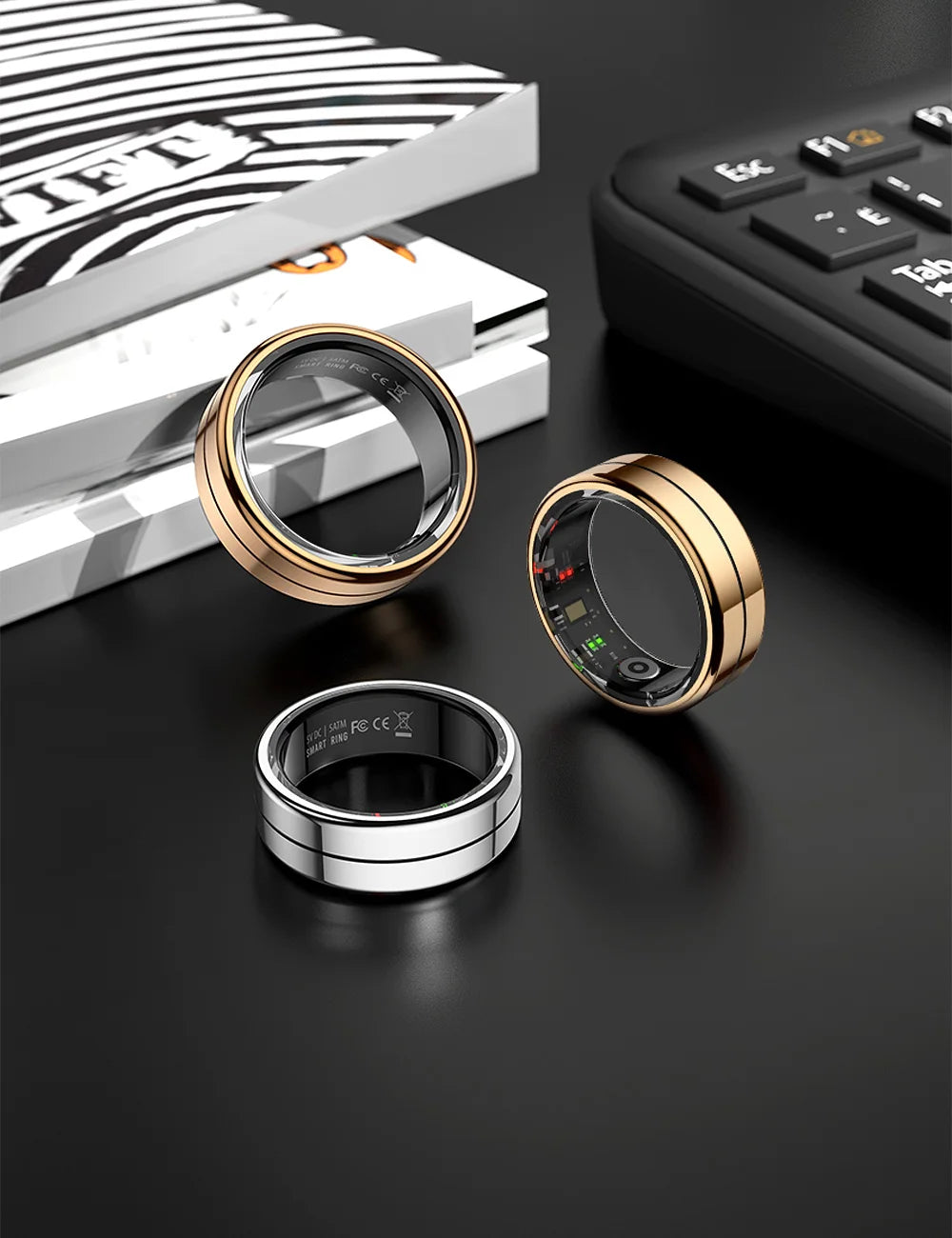 COLMI R07 Smart Ring with Charging Case