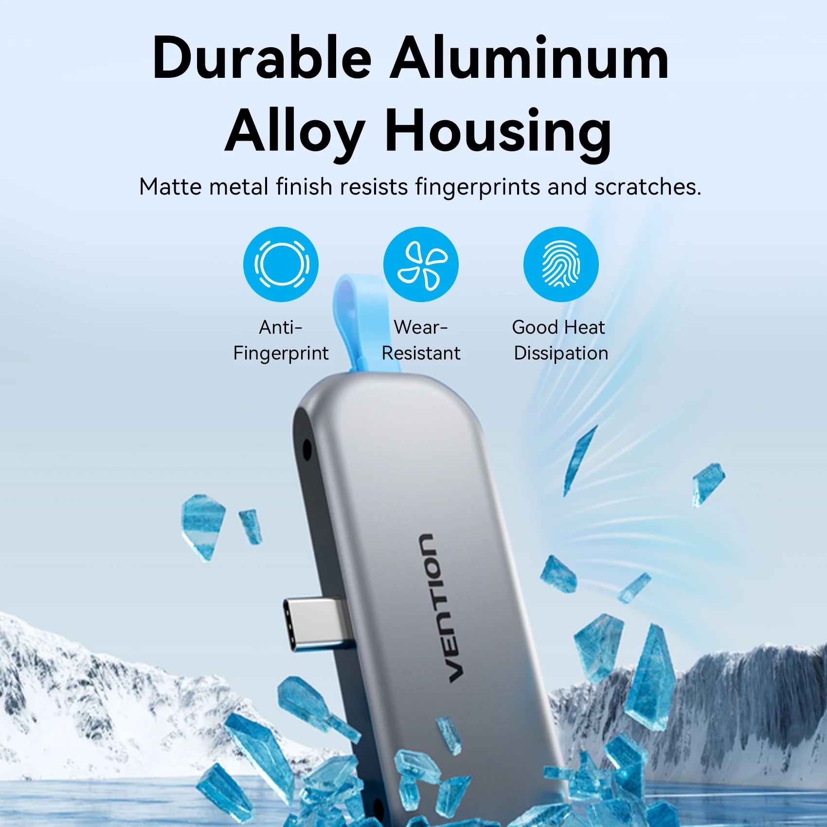 VENTION 4in1 Type-C Multiport Adapter and Docking Station