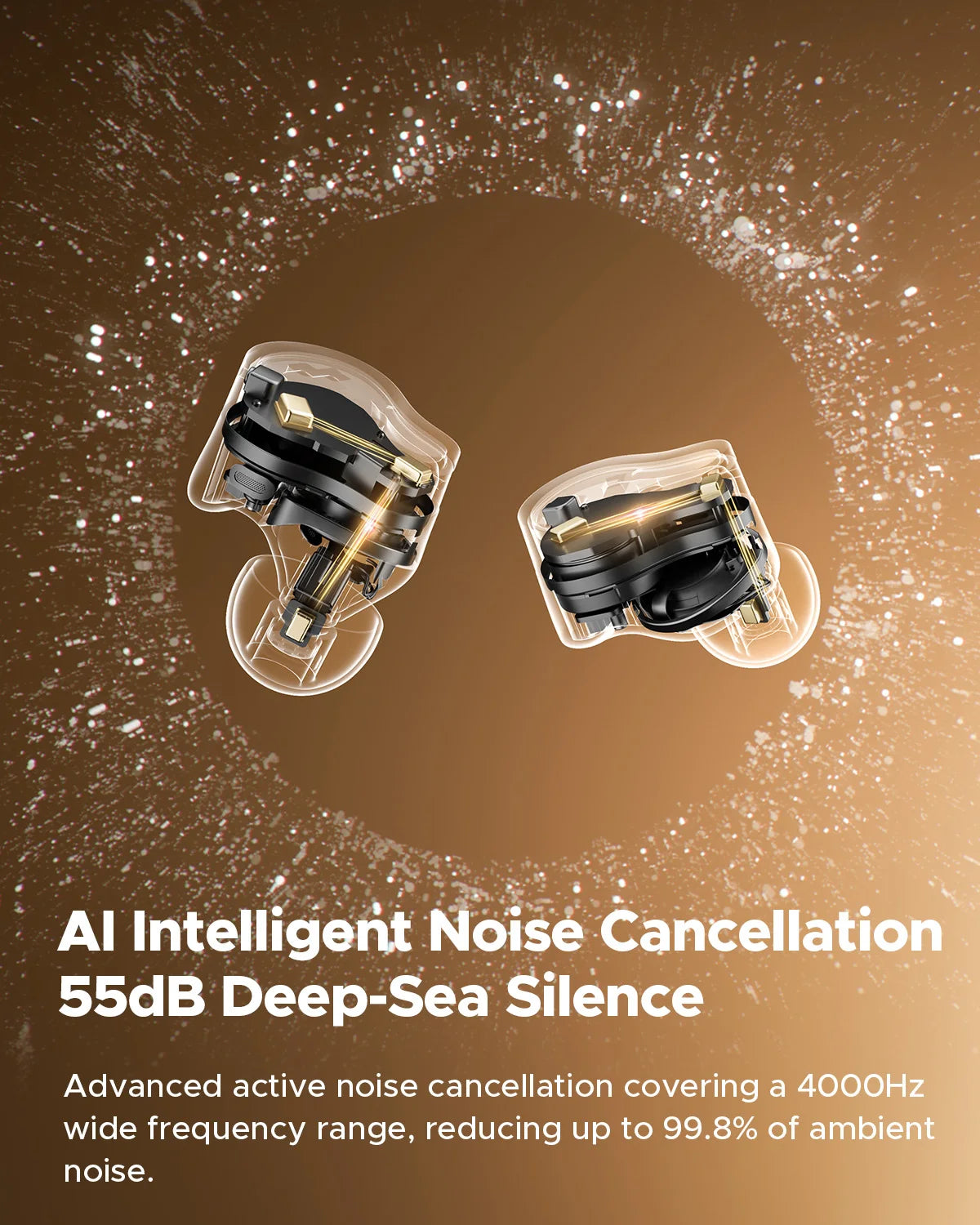 SOUNDPEATS H3 Adaptive ANC Bluetooth Wireless Earphones