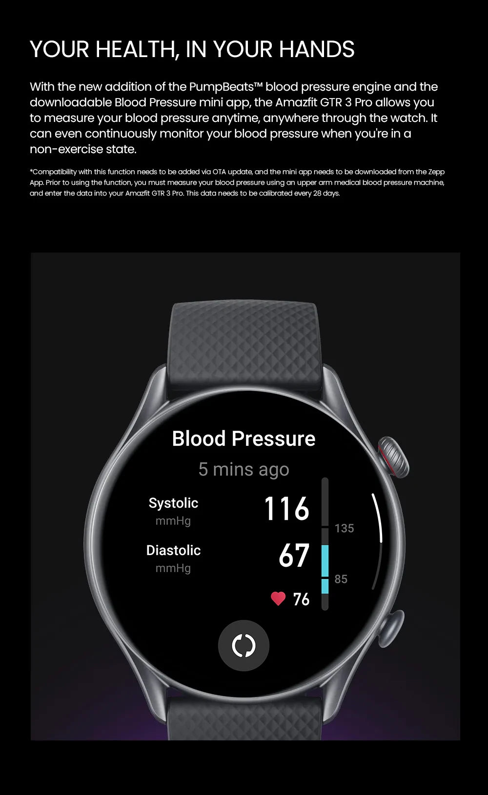 AMAZFIT GTR 3 Pro 1.45" GPS Smart Watch