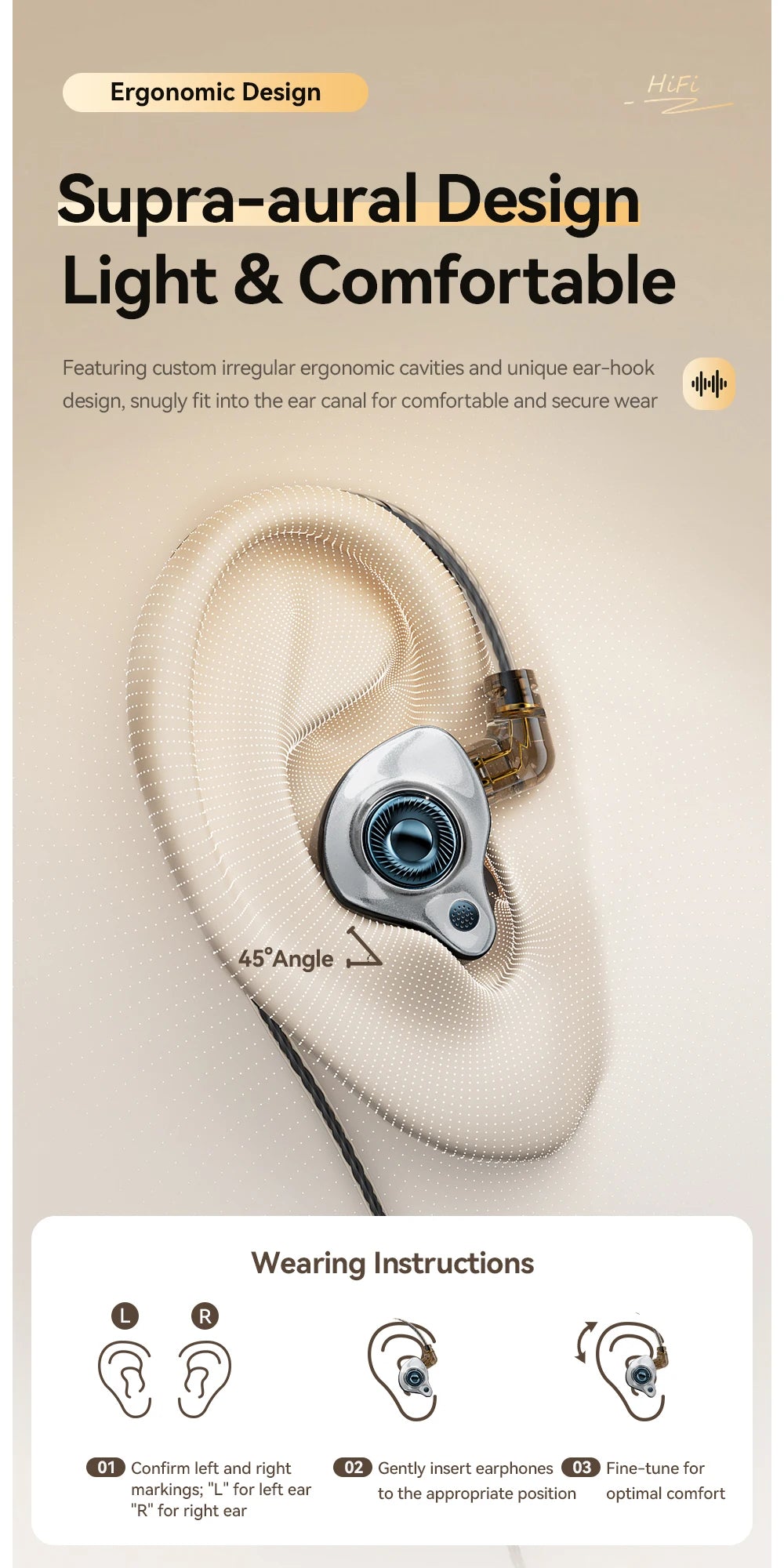 ESSAGER S25 USB-C Detachable Wired Earphones