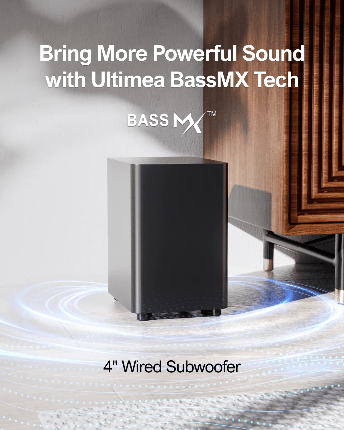 ULTIMEA Aura A30 5.1 Wireless Sound Bar with Subwoofer