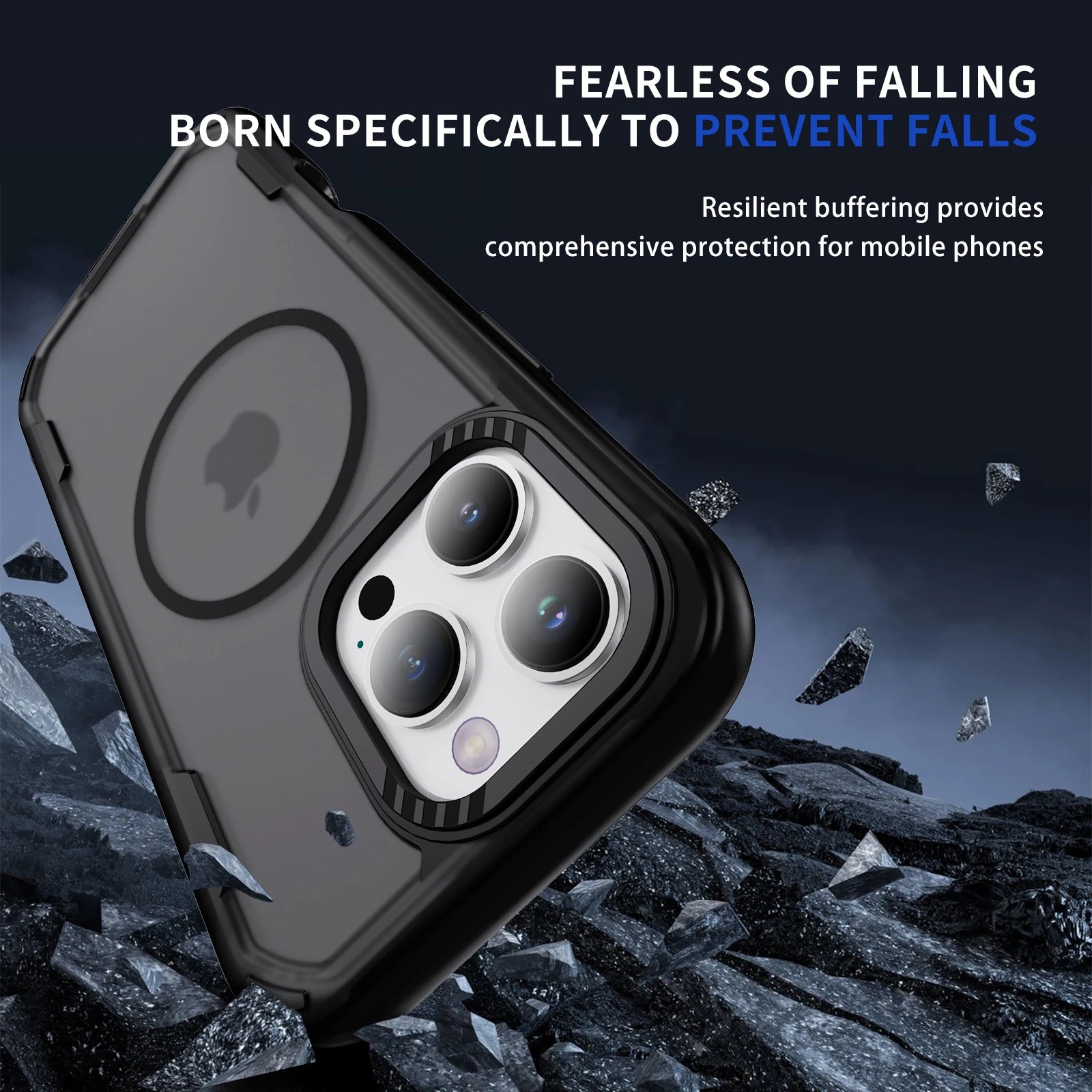 MagSafe Shockproof Rugged Armor Case for iPhone