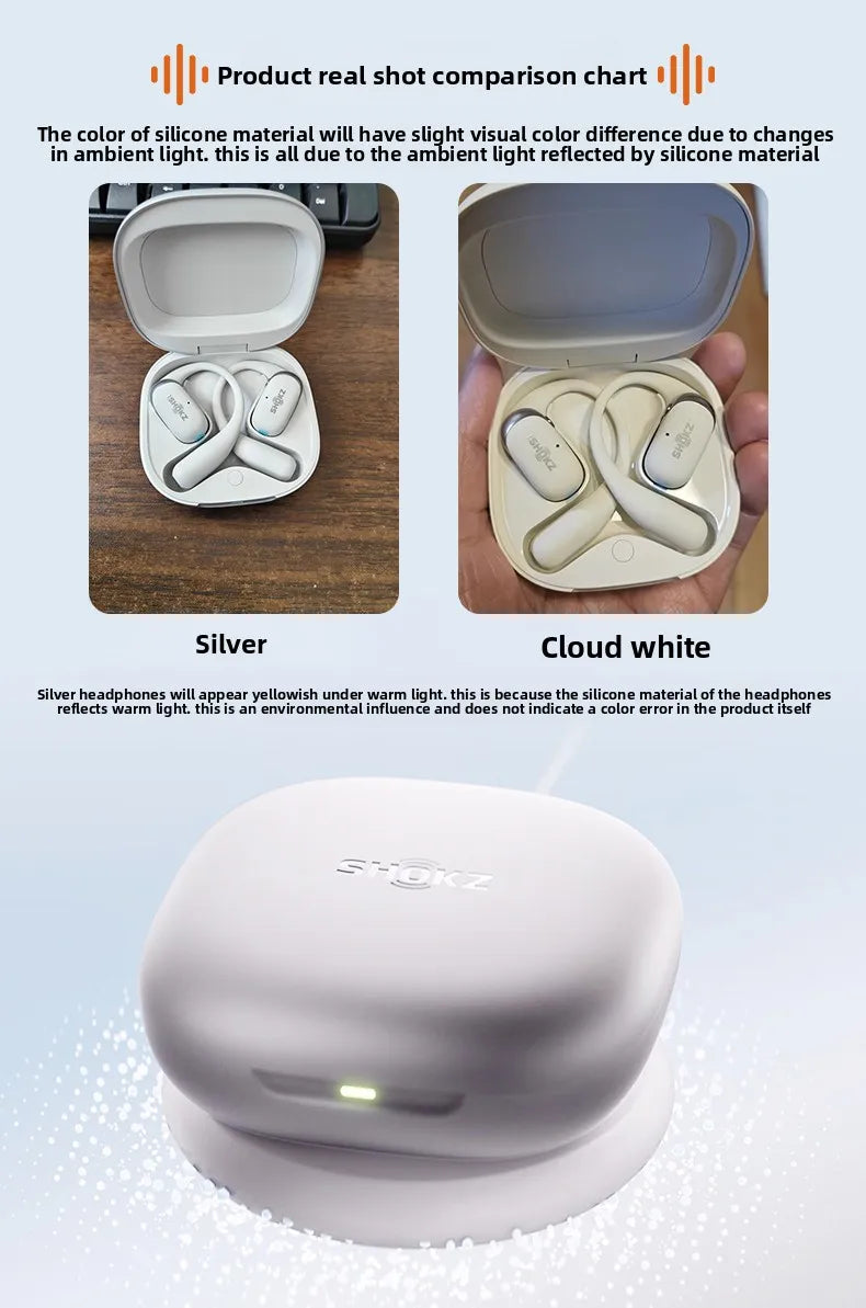 SHOKZ OpenFit 2+ Open-Ear Headphones