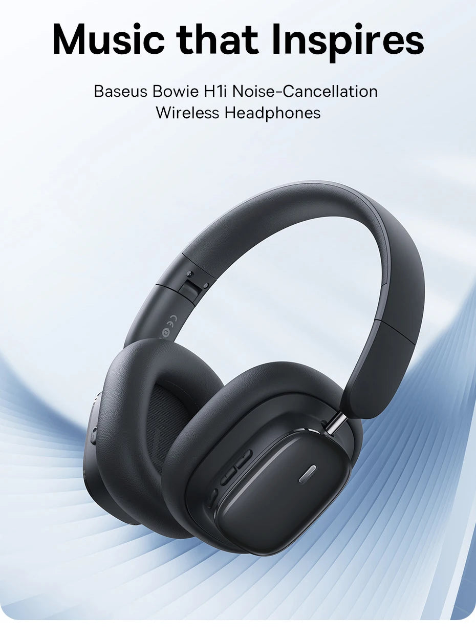BASEUS Bowie H1i ANC Bluetooth Wireless Headphones