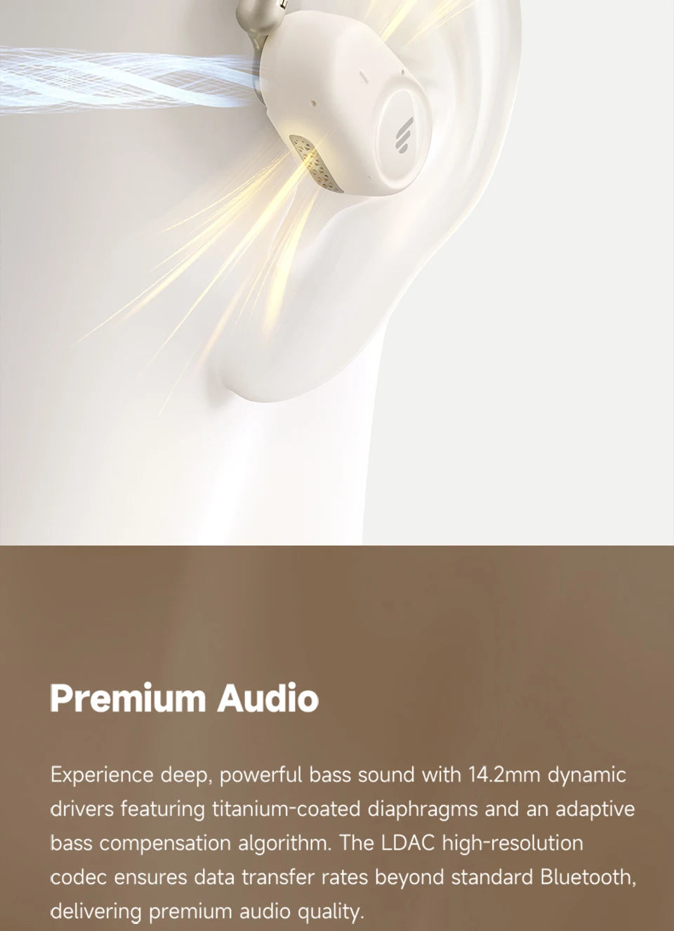 EDIFIER A6 TWS Bluetooth Wireless Open-Ear Earphones