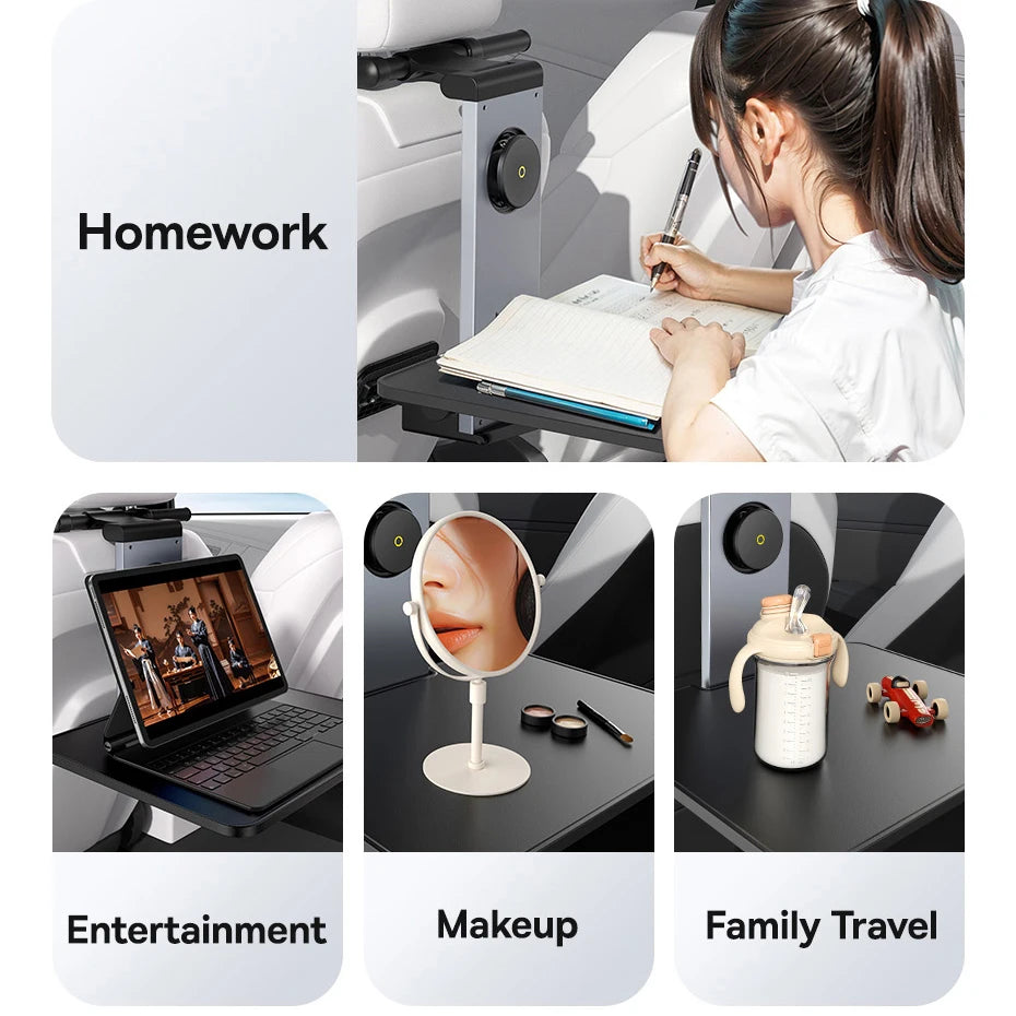 BASEUS MagPro Series 2 Headrest Tablet Holder & Tray