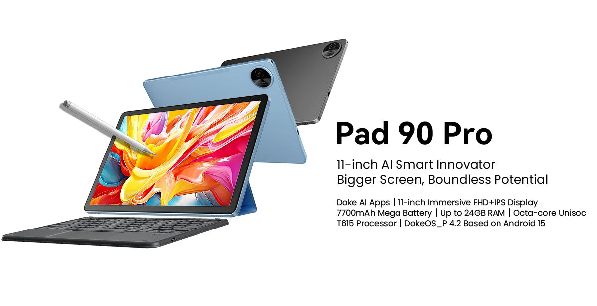 BLACKVIEW Oscal Pad 90 Pro 11" FHD 4G Android Tablet - 256GB