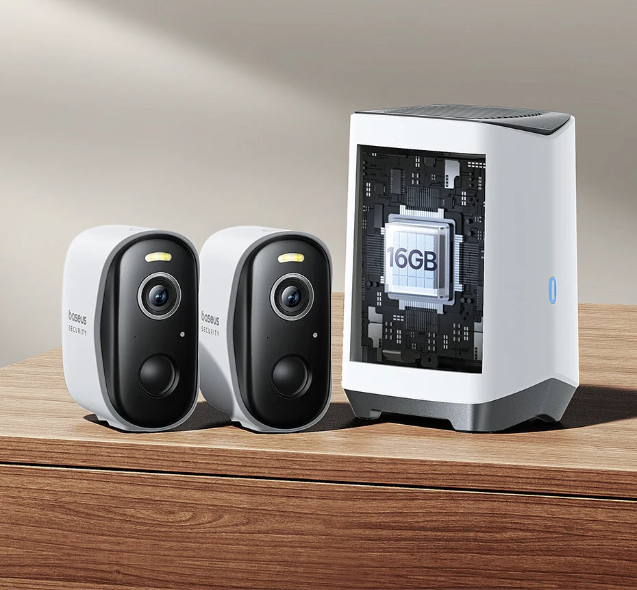 BASEUS N1 Series 2K Smart Home Security Camera Kit