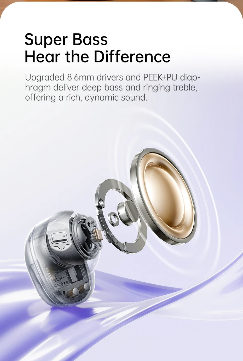 BASEUS Bass BD1 Bluetooth Wireless Earbuds