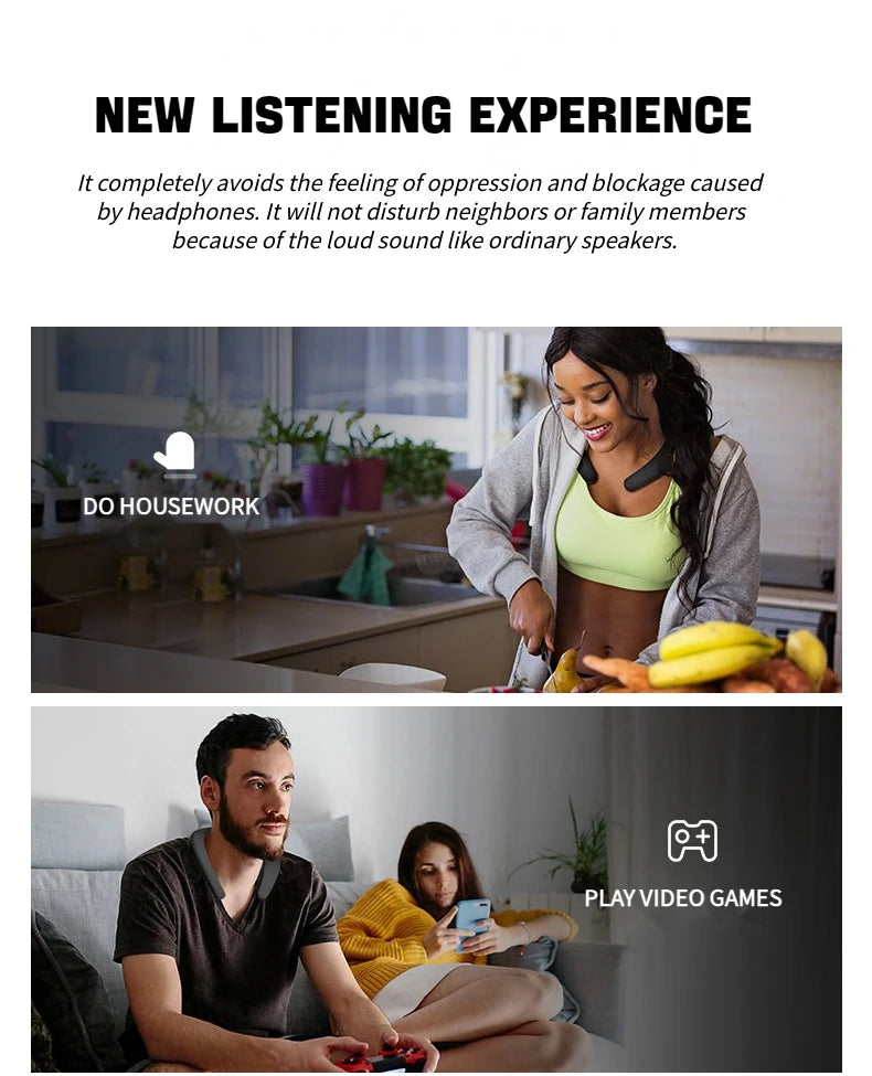 MONSTER Boomerang Portable Bluetooth Wireless Neckband Speaker