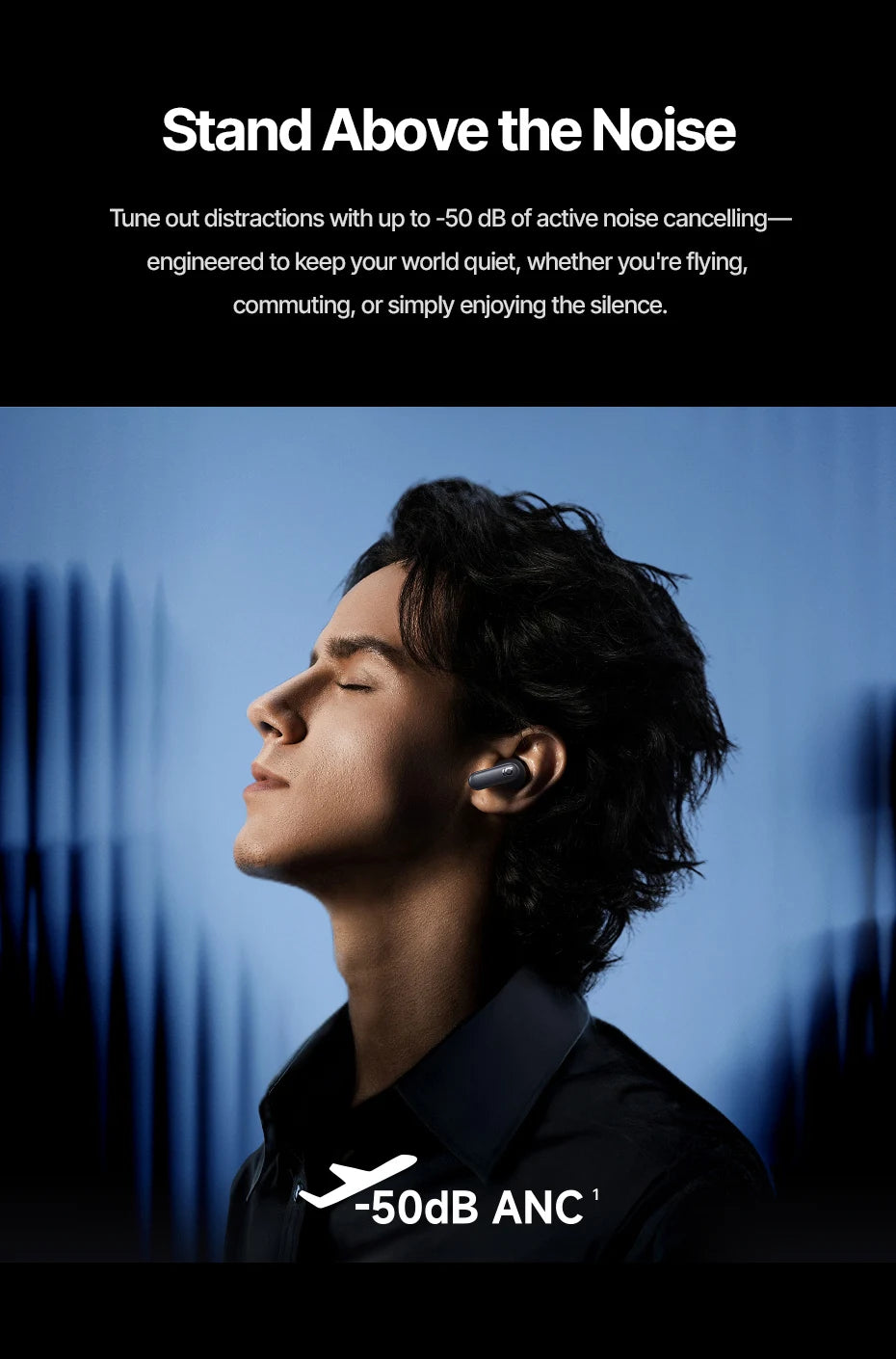 BASEUS Inspire XP1 Active Noise Cancelling Bluetooth Wireless Earbuds