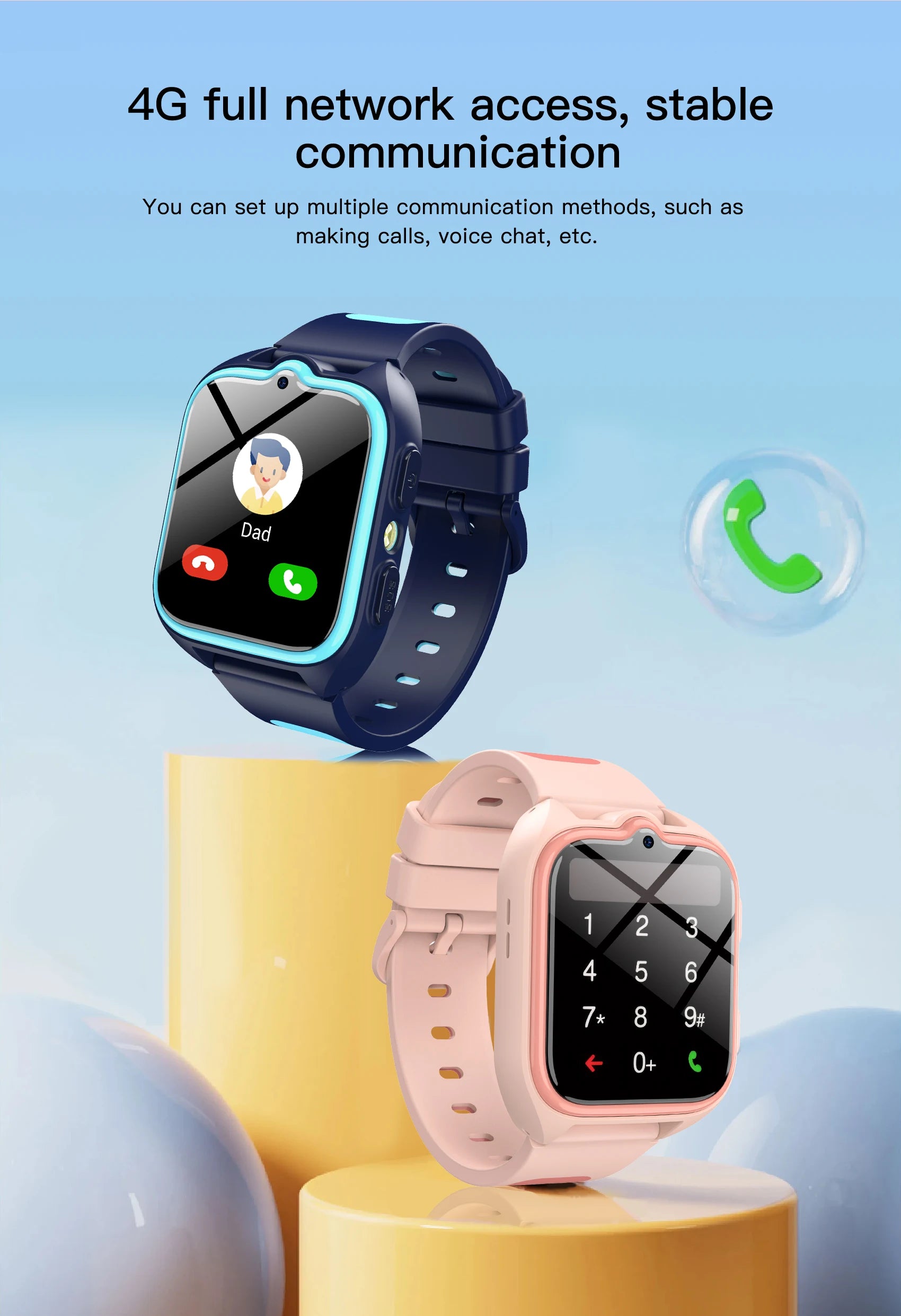 BLACKVIEW Z30 1.75" Kids Smart Watch