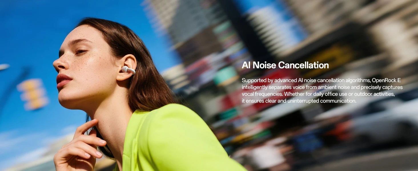 ONEODIO OpenRock E Bluetooth Wireless Open Ear Clip-On Earbuds