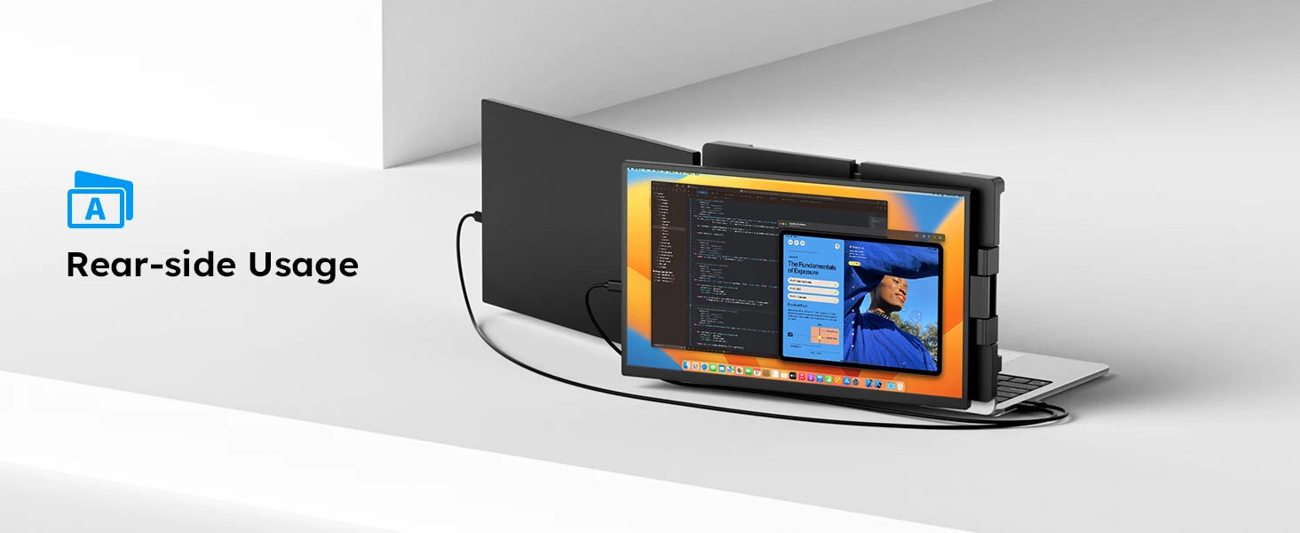 DOPESPLAY Full HD 15.6" Portable Monitor and Laptop Screen Extender