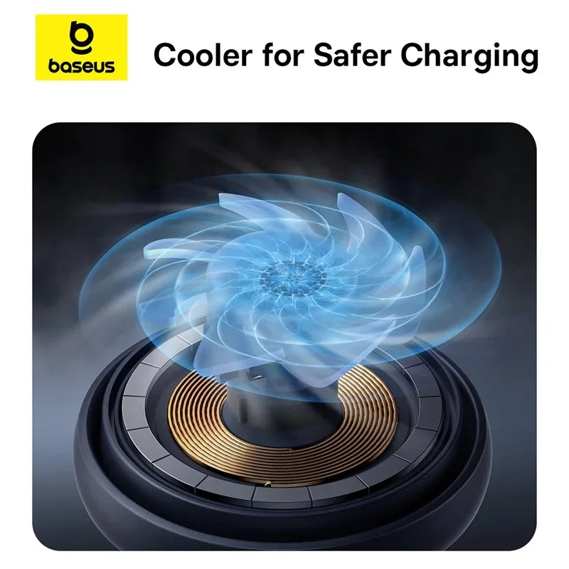 BASEUS Orbit 2 Pro Air-Cooled 2in1 Wireless Charging Stand
