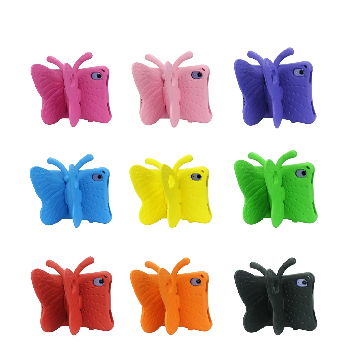 Butterfly Shockproof and Protective iPad Case for Kids