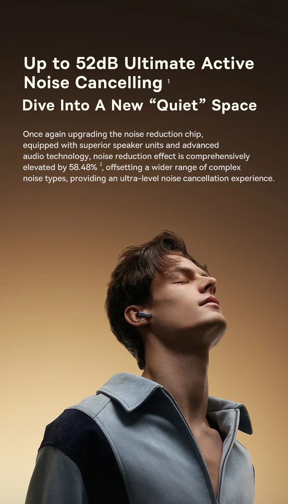 BASEUS Bowie M2s Ultra ANC Bluetooth Wireless Earphones