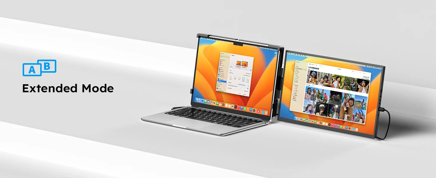 DOPESPLAY Full HD 15.6" IPS Portable Monitor and Laptop Screen Extender