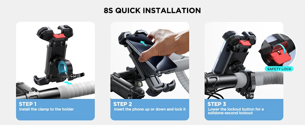 JOYROOM ZS401 360° Universal Bike Phone Mount