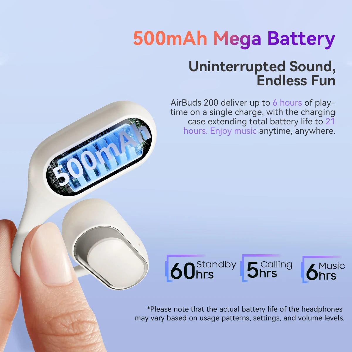 BLACKVIEW AirBuds 200 Bluetooth Wireless Open Ear Headphones
