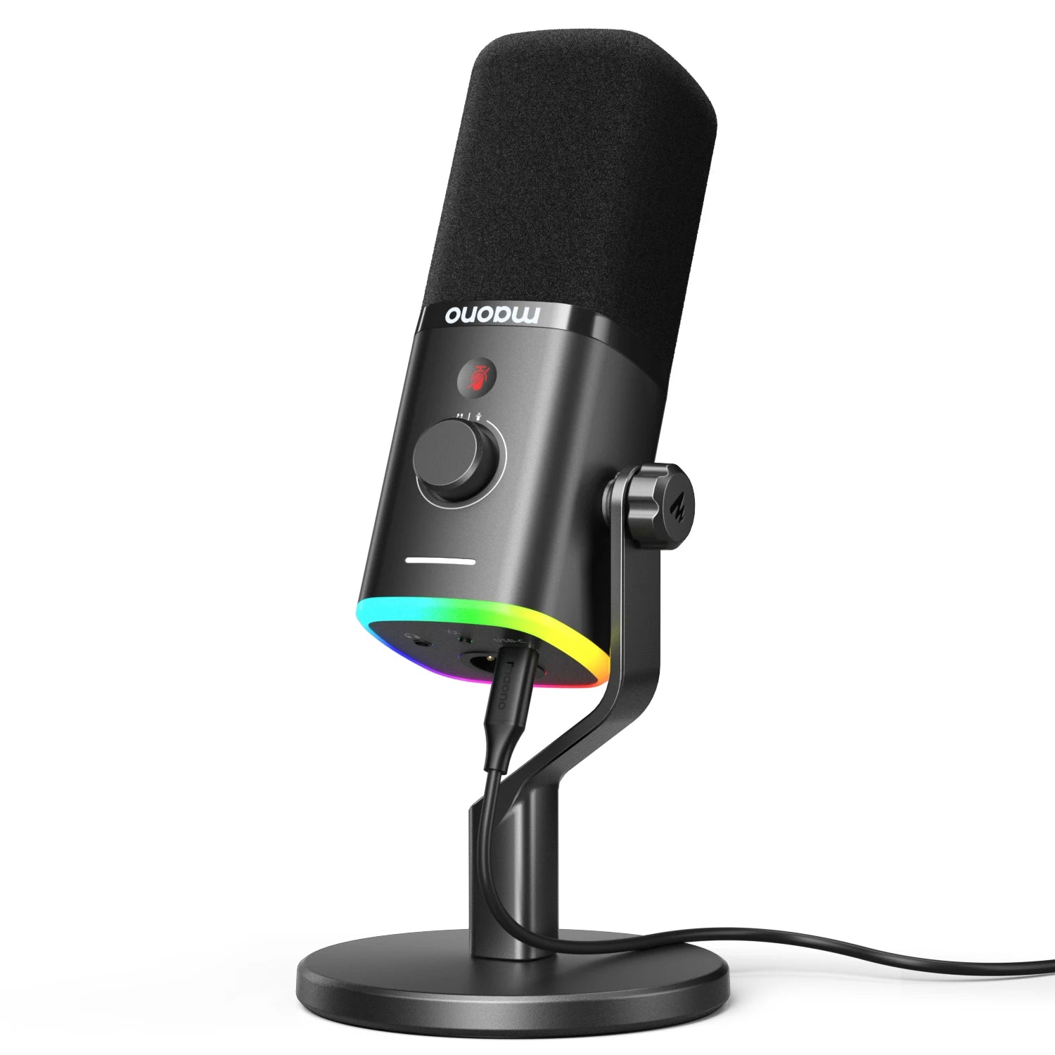 MAONO PD100X Dynamic Streaming Microphone & Stand