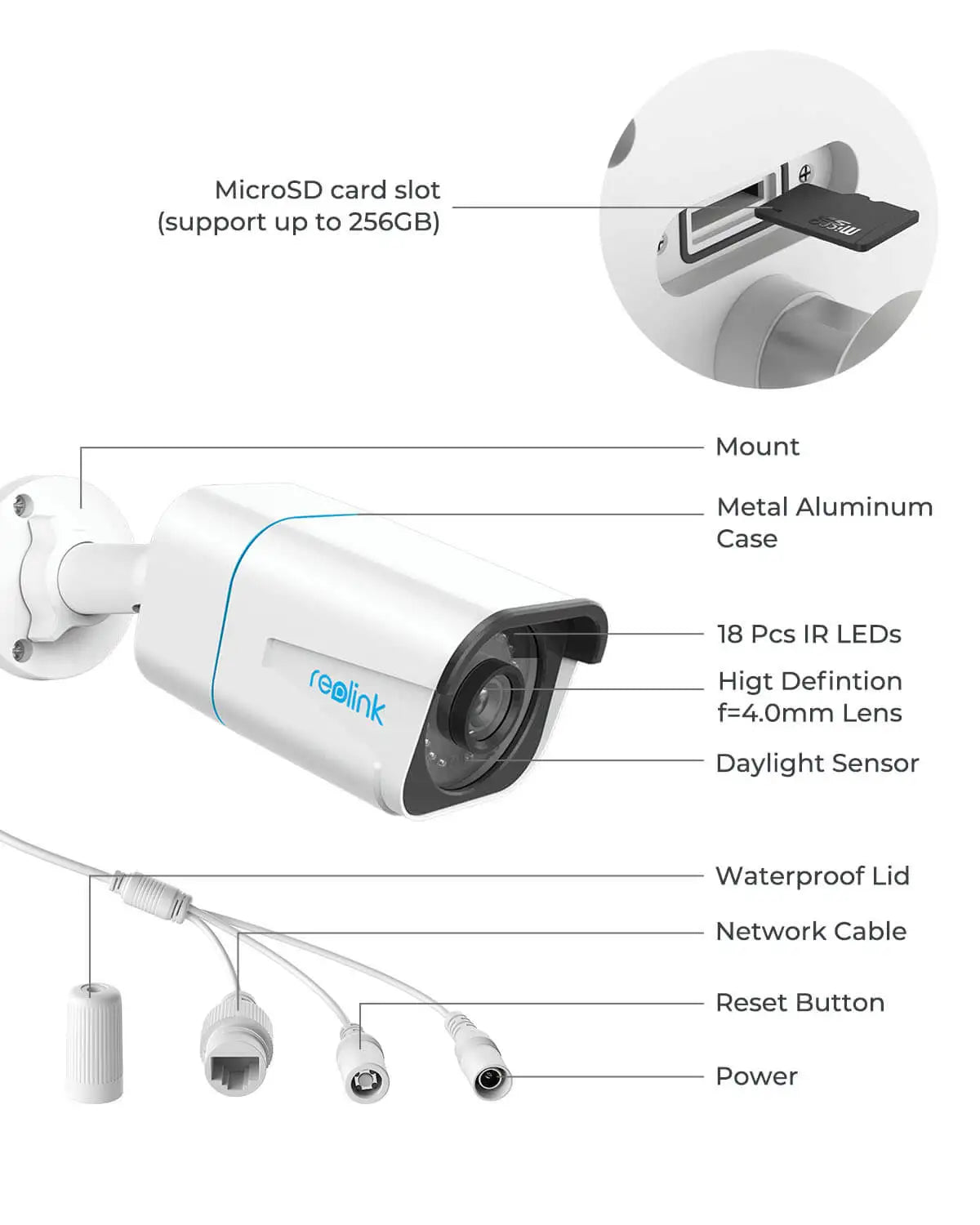 REOLINK RLC-811A 8MP Smart Home Security Camera