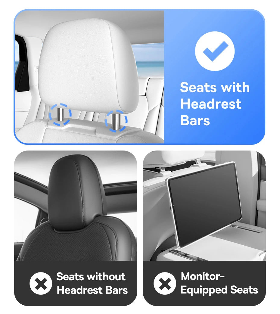 BASEUS MagPro Series 2 Headrest Tablet Holder & Tray