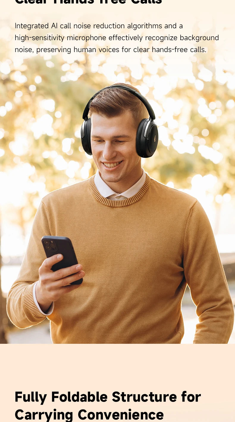 EDIFIER Atom Max ANC Bluetooth Wireless Headphones