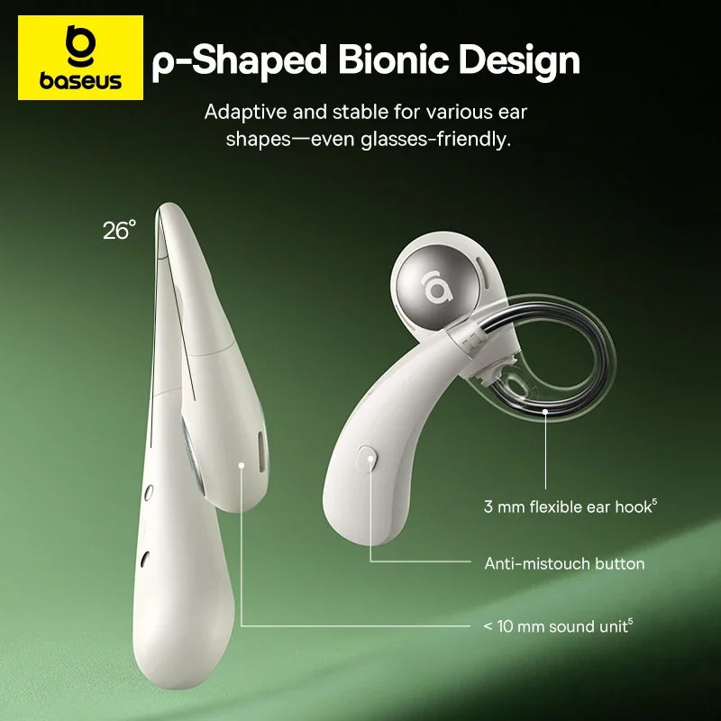 BASEUS Eli Sport 2 Bluetooth Wireless Open-Ear Headphones
