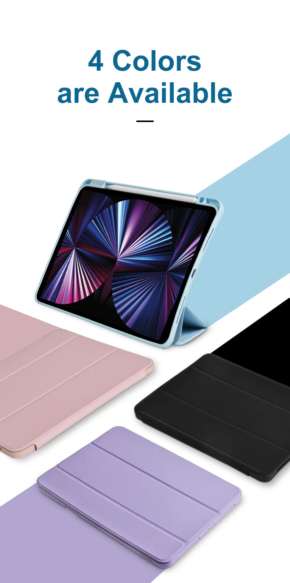WiWU MK005 Detachable Bluetooth Wireless iPad Keyboard Case