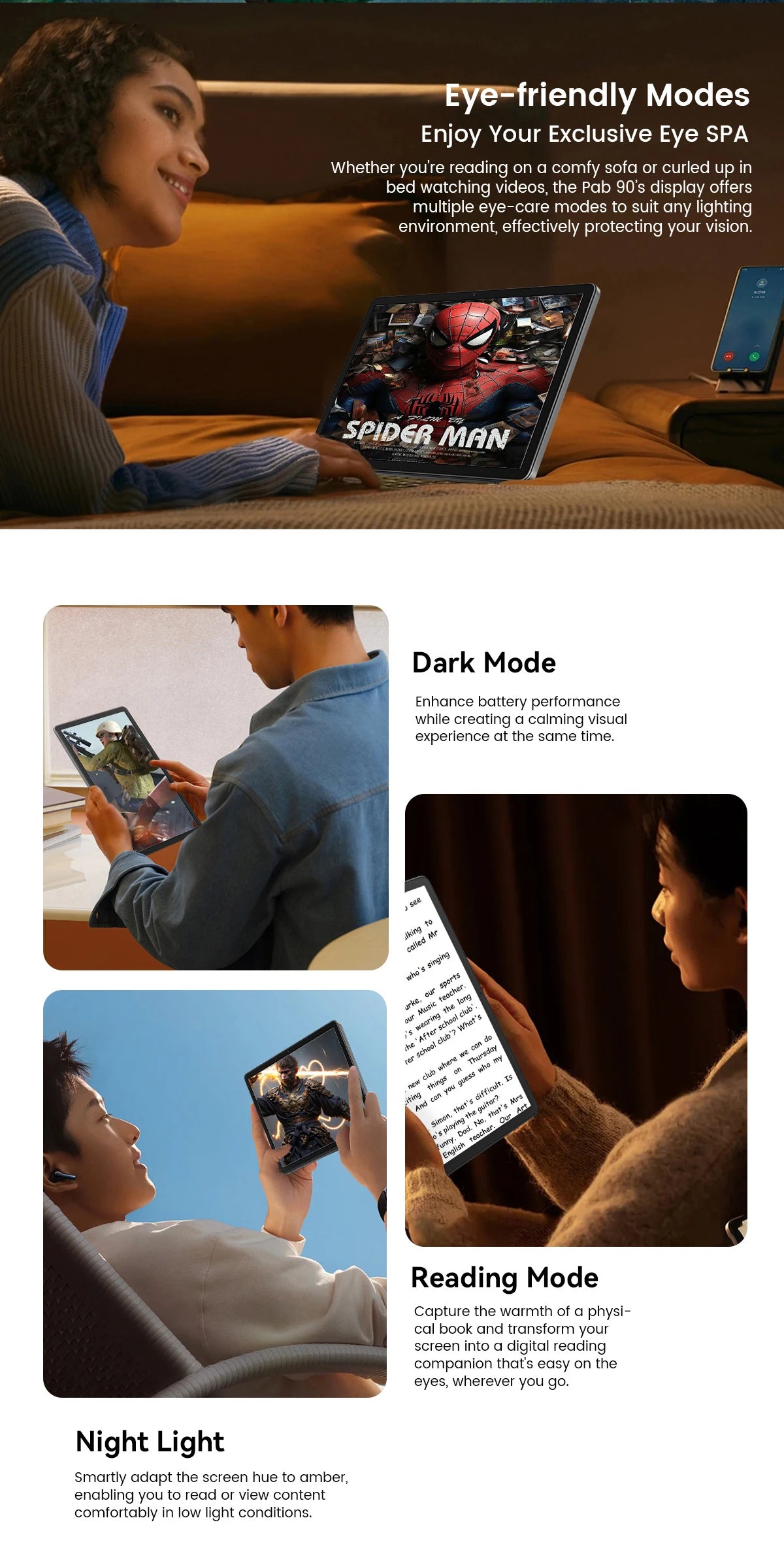 BLACKVIEW Oscal Pad 90 10.92" WiFi Android Tablet - 128GB