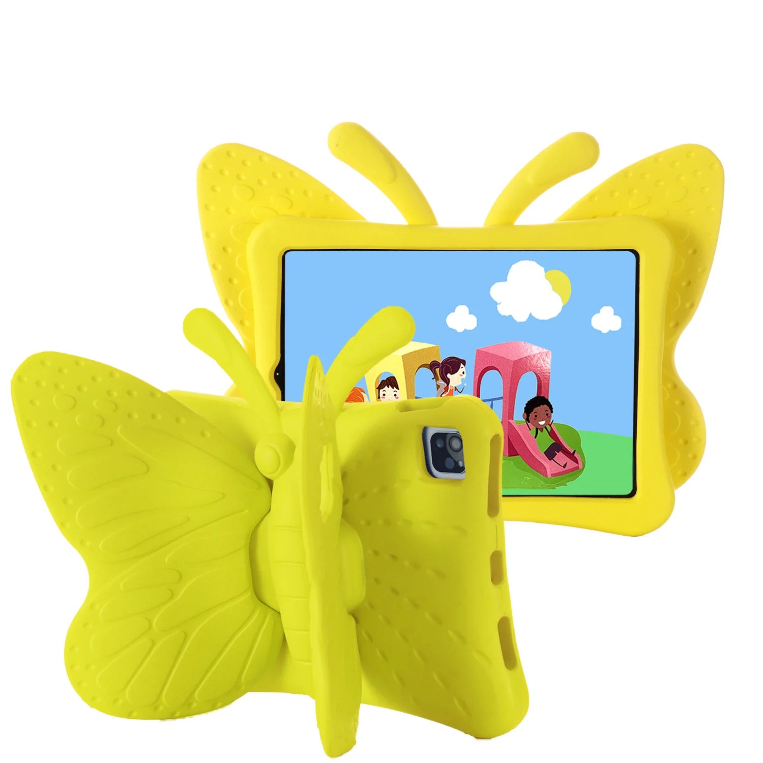 Butterfly Shockproof and Protective iPad Case for Kids